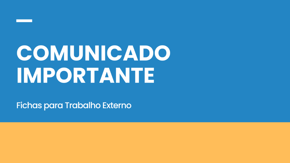 Comunicado Importante